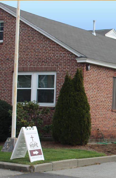 Hope Reformed Church building at 50 Howe Avenue